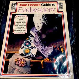 Vintage JoanFisher’s Guide to Embroidery 1973 hardcover